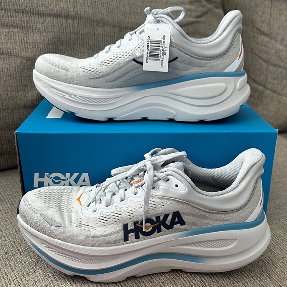 New Hoka Bondi 9 Mens  Cosmic Grey Size 9D/Regular main image 3